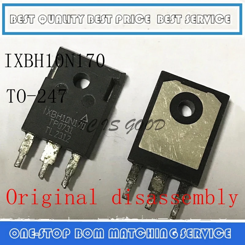 5 шт.-20 шт. IXBH10N170 10N170 10A 1700V TO-247 оригинальная разборка
