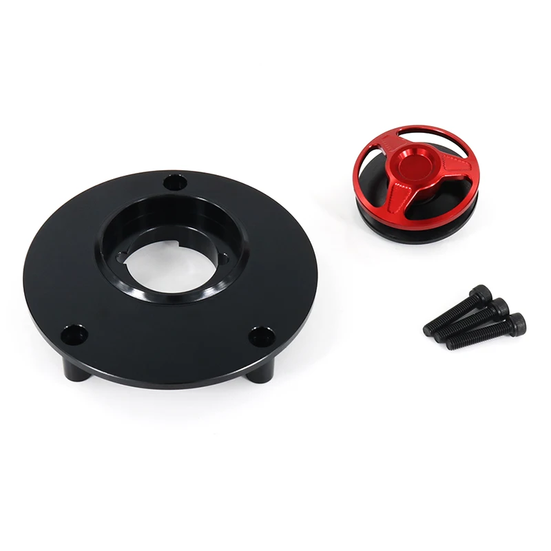 Cubierta de gasolina para motocicleta, tapa de tanque de combustible, cubierta de tanque de aceite y Gas para MV Agusta BRUTALE 750 2002-2006 910 2006-2009 989 R 1078 RR