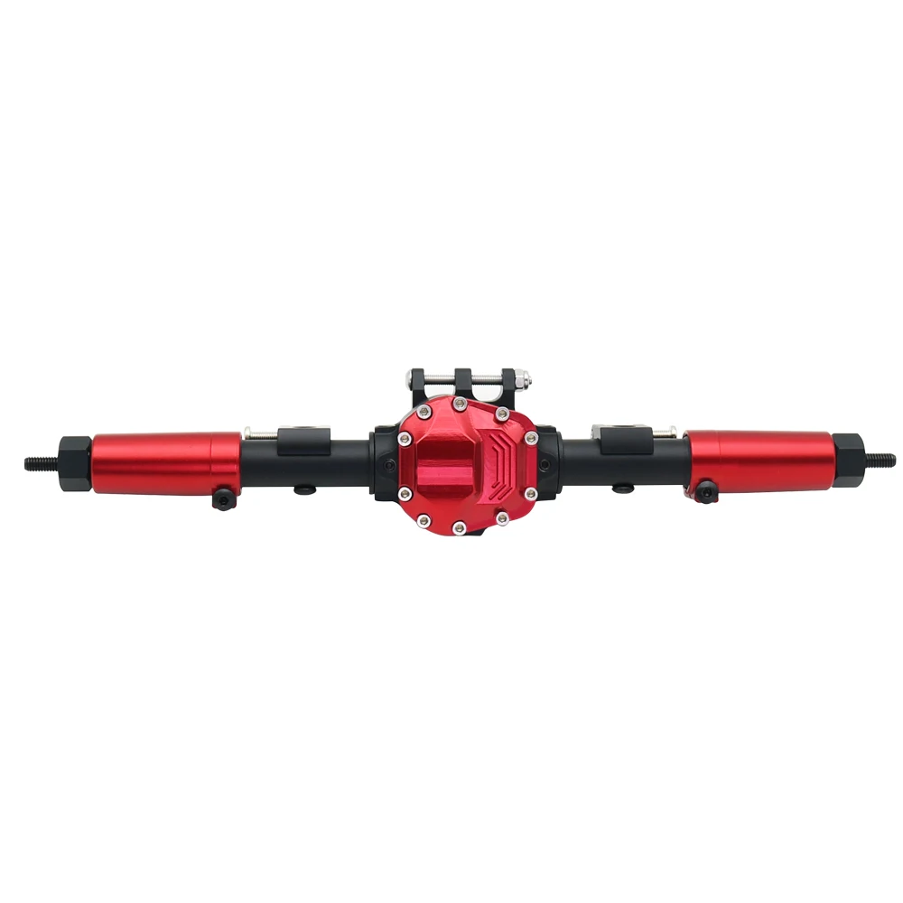 SCX10 II アルミ合金 CNC フロントリアアクスルセット 30T/8T 1/10 RC