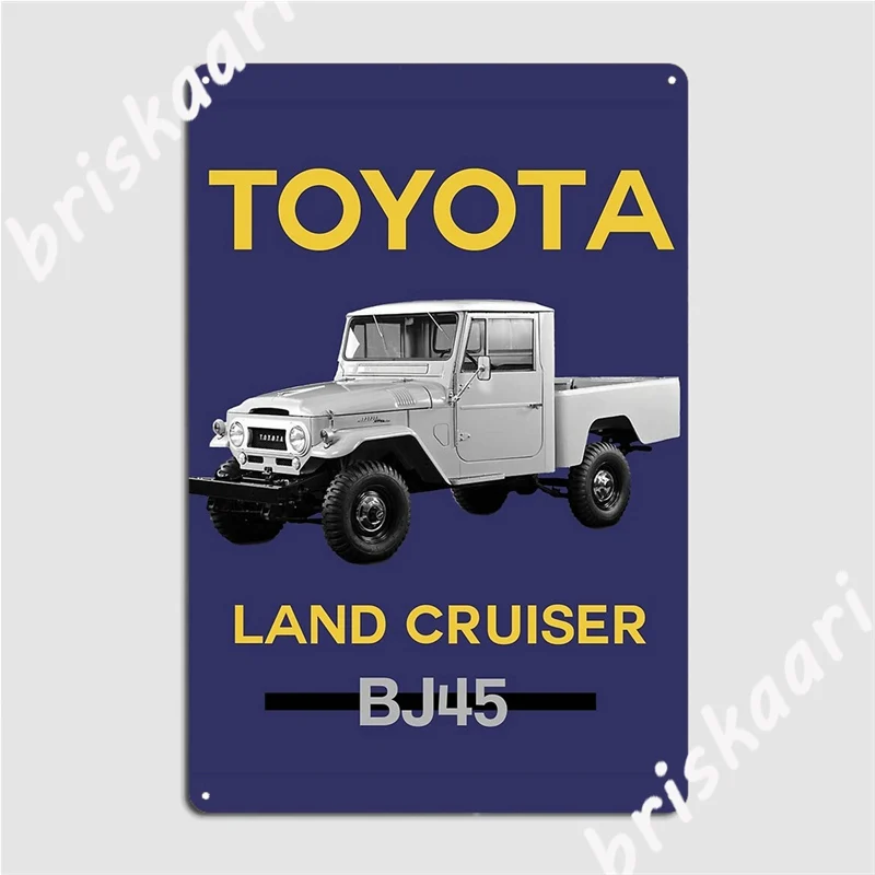 Land Cruiser Bj45 Metal Signs Design Home Wall pub Mural Painting Tin sign Posters