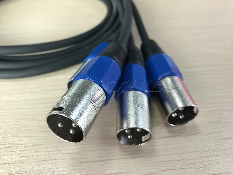 3-PIN DMX Cable LED PAR Stage Lights DMX Signal Line DJ Equipment