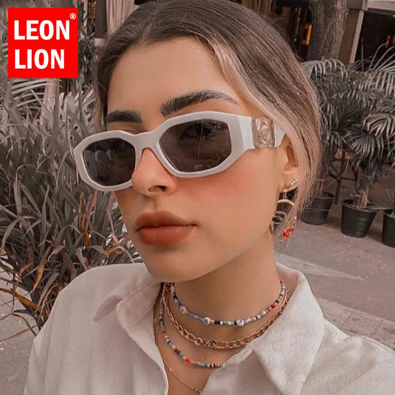 

LeonLion Luxury Retro Sunglasses Women Brand Designer Glasses Men/Women Cateye Retro Eyewear Women Vintage Lentes De Sol Mujer