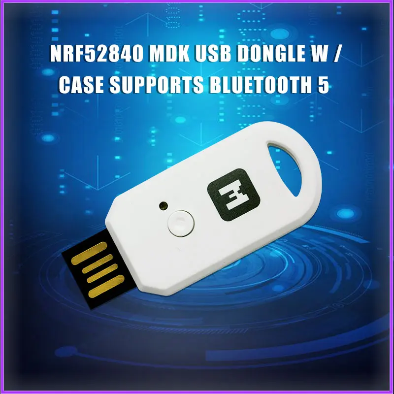 nRF52840 Micro Dev Kit USB Dongle with Case for  Bluetooth 5/Thread/Zigbee