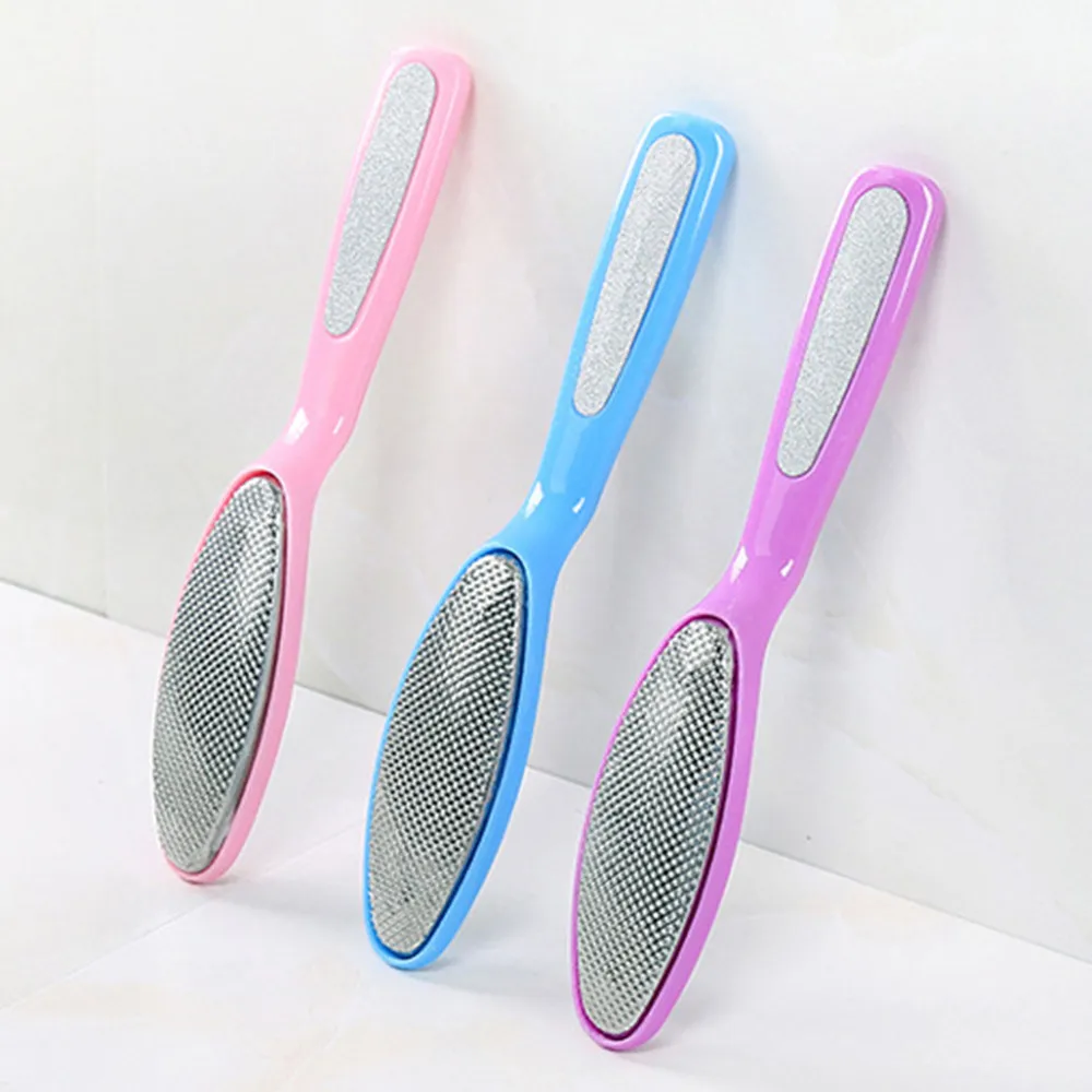 1PCS  hot New Foot Skin Foot Clean Scruber Hard Skin Remover Pedicure Brush Callus Remover Bath Pumice Stone Foot Care Tool  #40