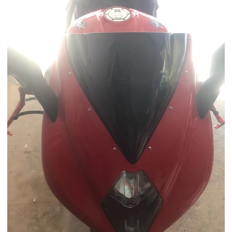 Windscreen For MV Agusta F3 675 800 2012 2013 2014 2015 2016 2017 2018 2019 Screen Deflectors Windshield Smoke Iridium