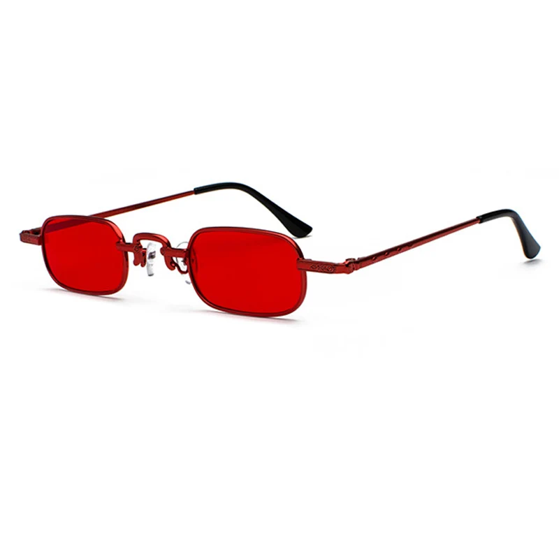 OEC CPO Vintage Square Sunglasses For Men Luxury Brand Designer Metal Sun Glasses Women Fashion Famous Brand Eyewear Gafas O87