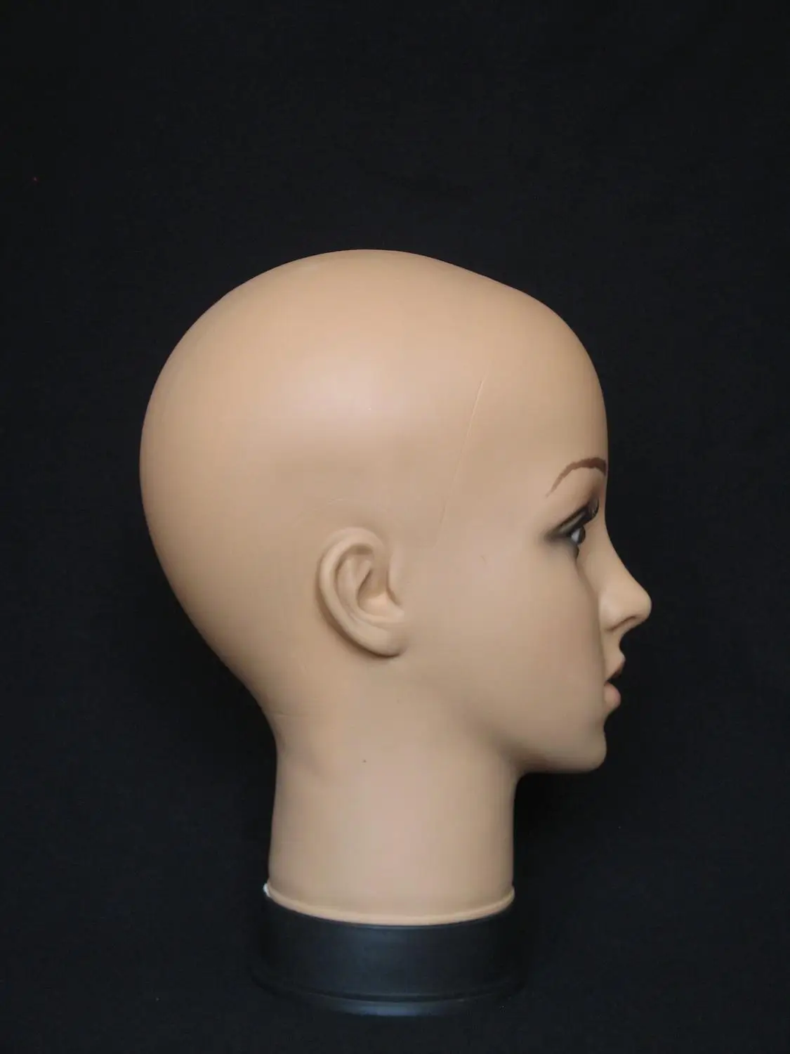 Free Ship!! New Arrival PVC Big Eyes Mannequin Head Fashionable