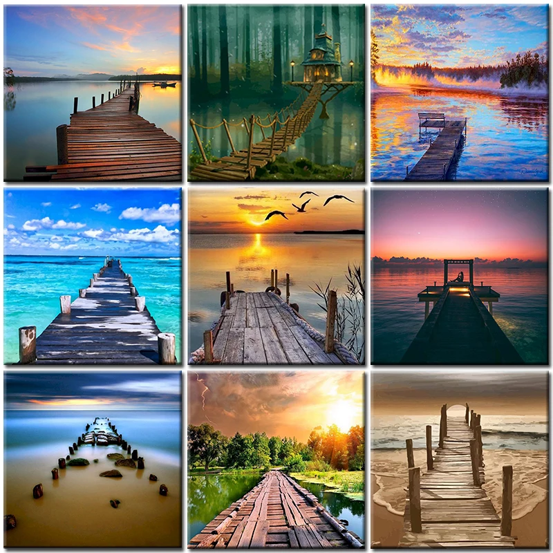 

Набор для рисования по номерам на холсте