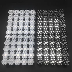 Dissipateur de chaleur LED PCB 20mm, plaque de base en aluminium LED haute puissance, utilisation pour lampe 1/3/5W puce LED 50 pièces 1000 pièces/lot