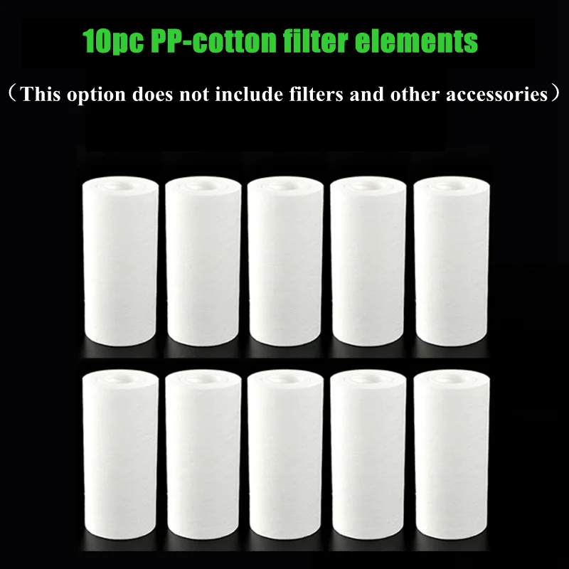 1/2 Inch Pre-Filter PP Cotton Transparent Water Purifier Filter Kitchen Faucets Water Heater Tap Water Purification Strainer