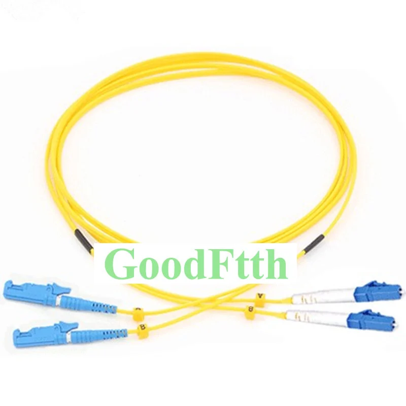 

Fiber Patch Cord E2000-LC LC-E2000 UPC SM Duplex GoodFtth 1m 2m 3m 4m 5m 6m 7m 8m 10m 15m