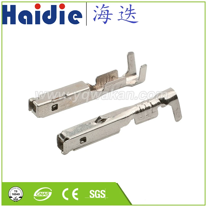 

Free shipping 50pcs terminal auto wiring terminals contacts crimp pin loose Tin-plated terminals 7116-4100-02 7116-4101-02