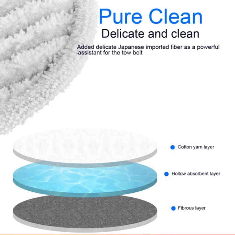 HCR-01 Wiederaufladbare Drahtlose Mopp Hand Push-Reiniger Haushalt Elektrische Mopp