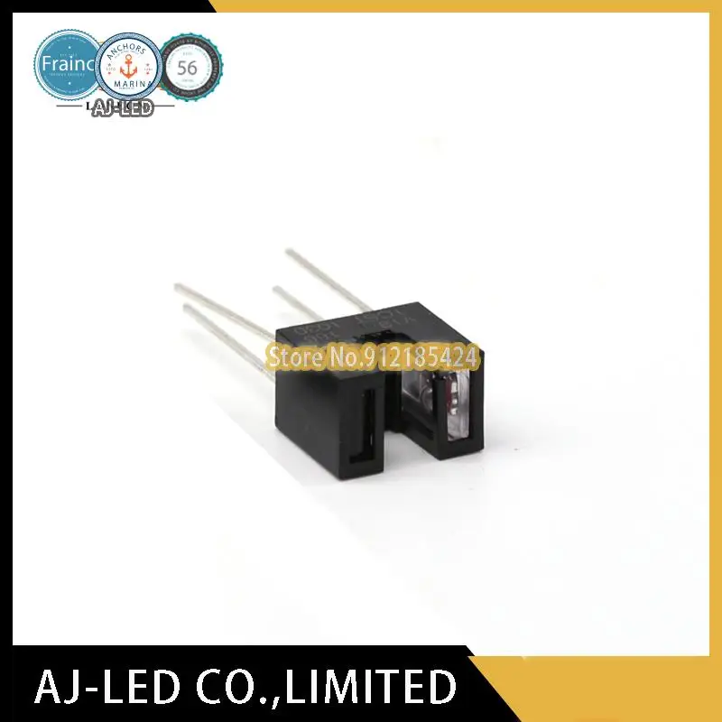 10pcs/lot TCST1030 slot photoelectric switch sensor transmissive through-beam optocoupler DIP-4 slot pitch 3mm