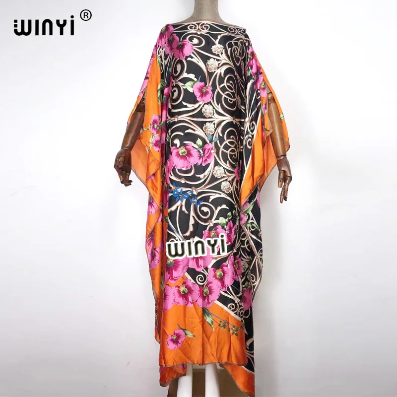 WINYI 2021 muslim абайи Women Summer Casual Sleeveless Party robe foular Woman Female Beach Split Long Maxi Dresses Vestidos