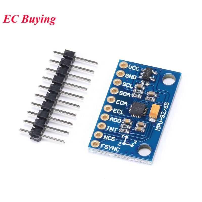 GY-9250 MPU 9250 MPU-9250 299DOF 9-Axis Attitude +Gyro+Accelerator+Magnetometer Sensor Module MPU9250 SPI/IIC I2C Interface