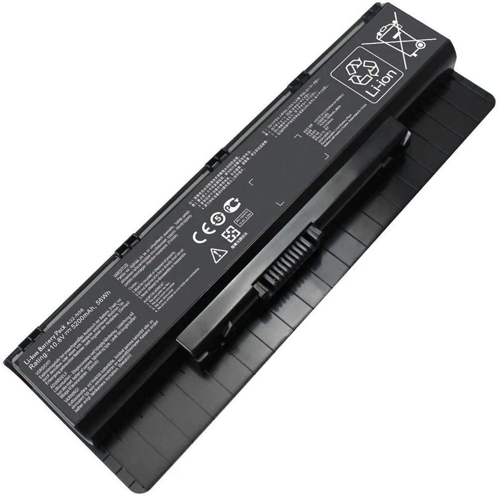 ZNOVAY A32-N56 Notebook Battery for ASUS A31-N56 A33-N56 N46 N46V N46VJ N46VM N46VZ N56 N56V Laptop Battery 10.8V 5200mAh