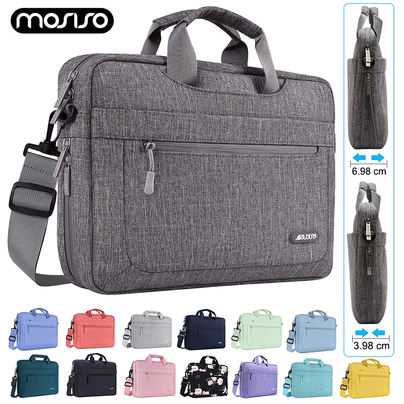 Laptop Shoulder Bag 15.6 14 13.3 16 17 inch For Macbook Air Pro Xiaomi Lenovo Dell HP Notebook Briefcase Sleeve Cover Case 2021