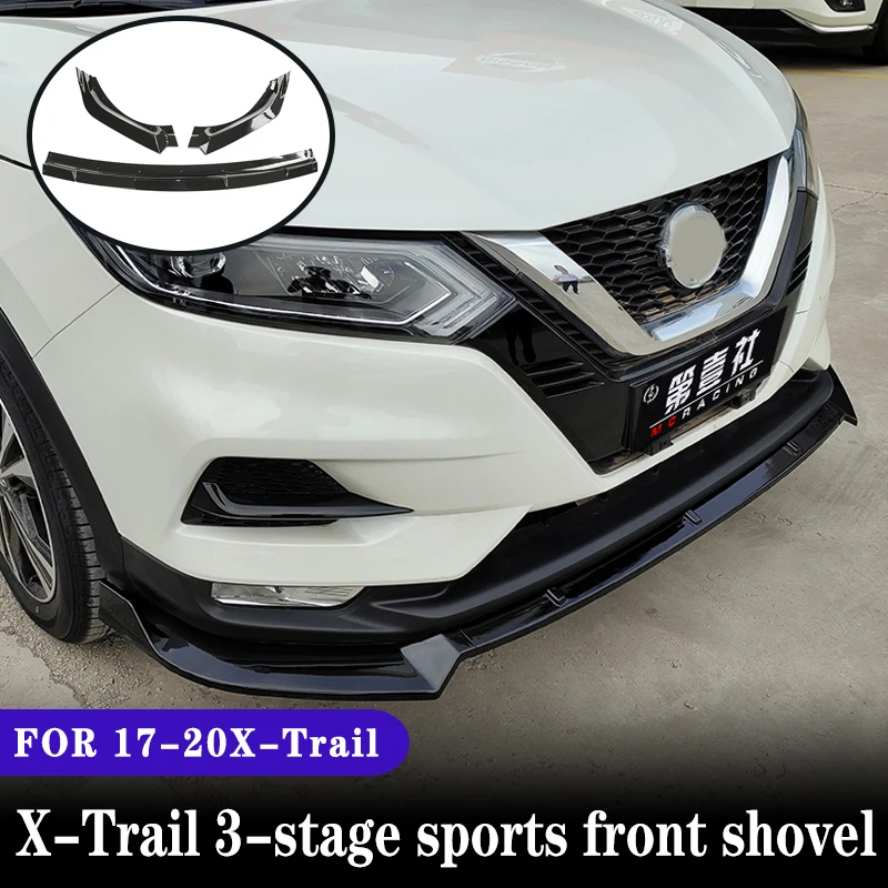 Applicable to Nissan X-Trail front lip, X-Trail 2017, 2018, 2019, 2020 crash-proof body kit