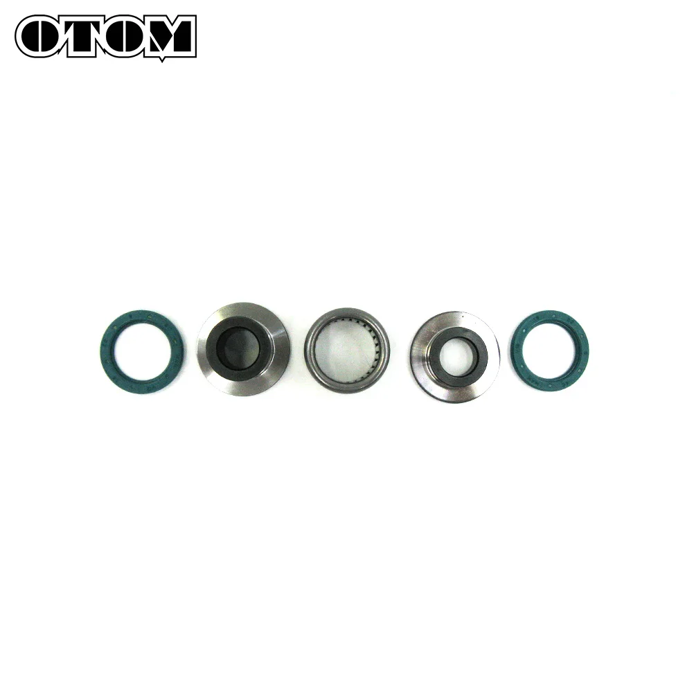 OTOM Motorcycle Rear Shock Absorption Lower Maintenance Kit Needle Roller Bearing Oil Seal For KAWASAKI KX250F KX450F Motorbikes