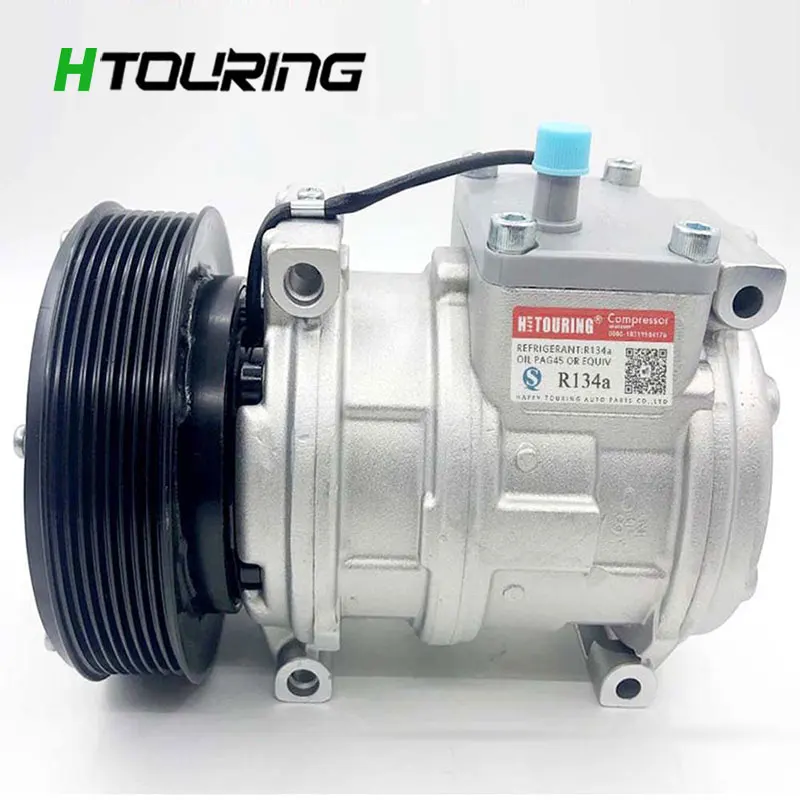 10PA17C Auto AC Compressor for John Deere ac compressor Tractors AH169875 447200-4930 RE46609 447170-9490 TY6764 447100-2381