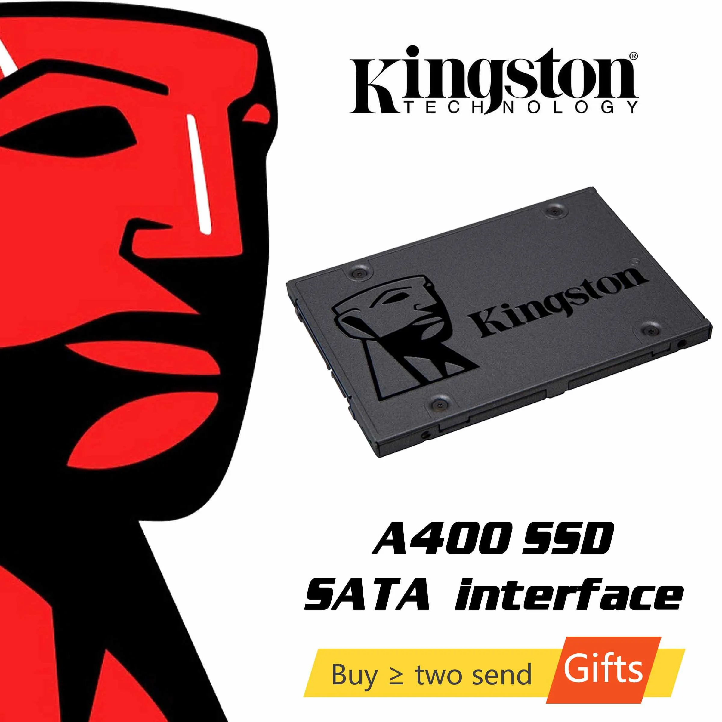 

Kingston A400 SSD Internal Solid State Drive 120GB 240GB 480GB 2.5 inch SATA III HDD Hard Disk HD Notebook PC 960GB