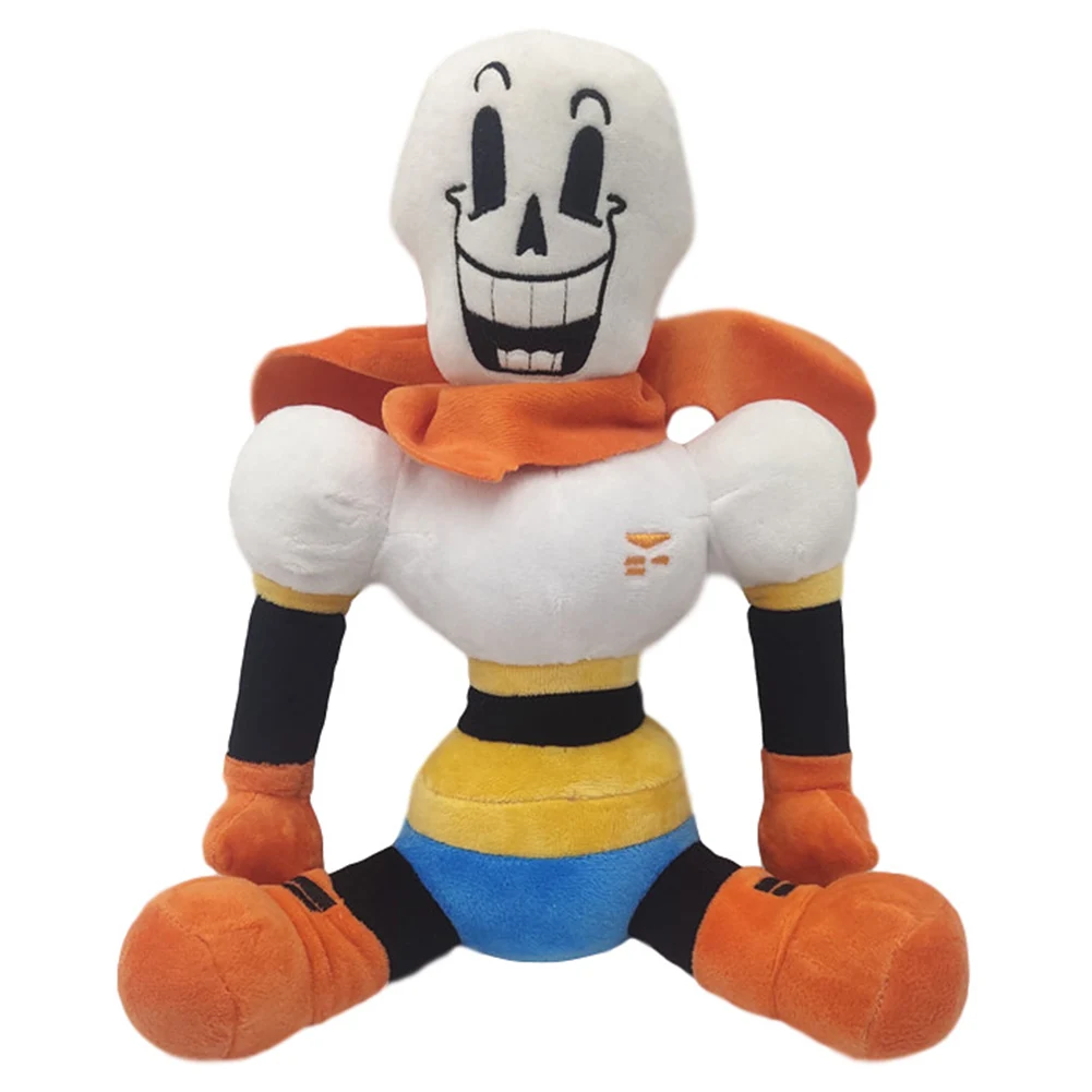 Undertale Sans et Papyrus Cosplay Peluches, Jouets de Dessin Animé, Poupées en Peluche, Mascotte, Anniversaire, Cadeaux de Noël