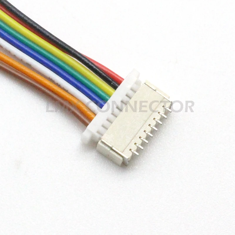 10 sets JST SH 1.0mm Connector with Cable SMD Horizontal Male Socket 28AWG 20cm 2P 3P 4P 5P 6P 7P 8P 9P 10P 11P 12 Pin