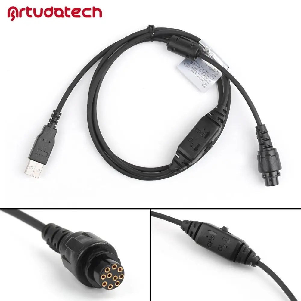 

Artudatech USB Programming Upgrade Cable For Hytera MD650 MD780 RD782 MD782 RD980 RD982 RD985 MD 780 Radio