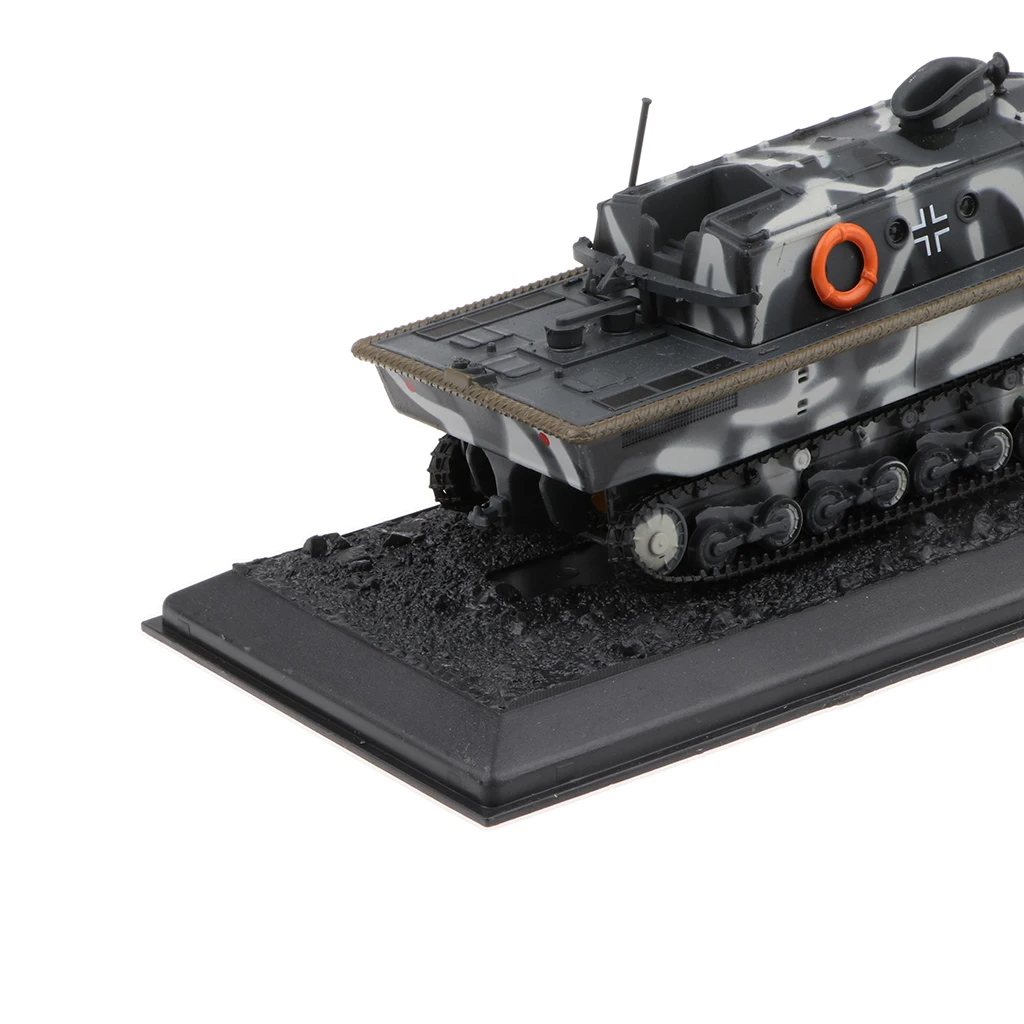 1/72 Scale Alloy German Landwasserschlepper I WWII Tank Model Toy Gift