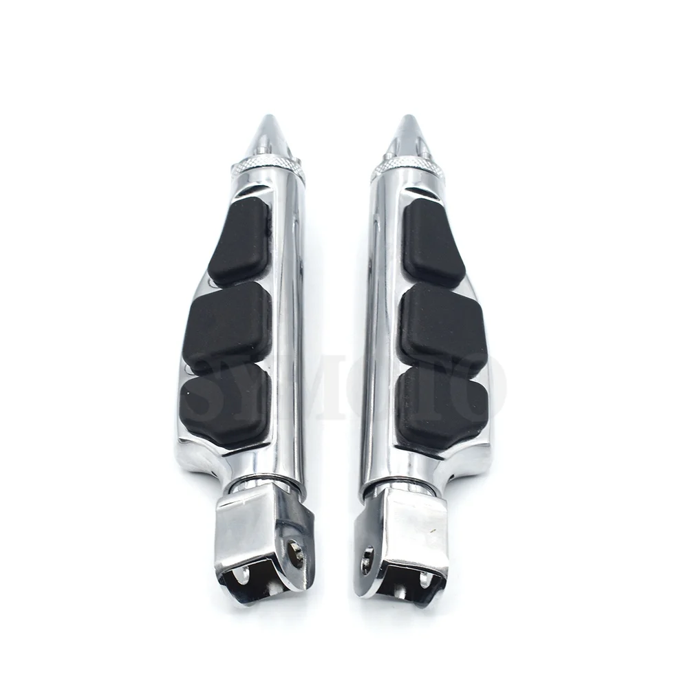 Front Foot Pegs Footrest For Honda Shadow 600 VT600C VT600CD VLX Deluxe 1996-2007 VT750 ACE 750 Spirit/Aero/Phantom/RS 2000-15