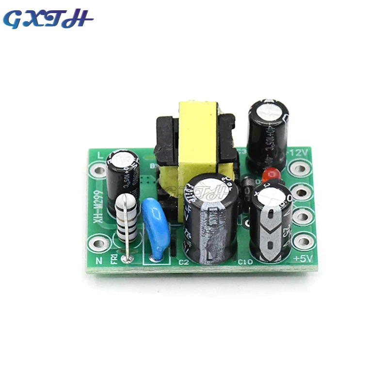 Isolated Power Supply Dual Output Switching Power Supply Module AC-DC Isolation PCB Board Input 110-220V Output 12V0.5A+5V