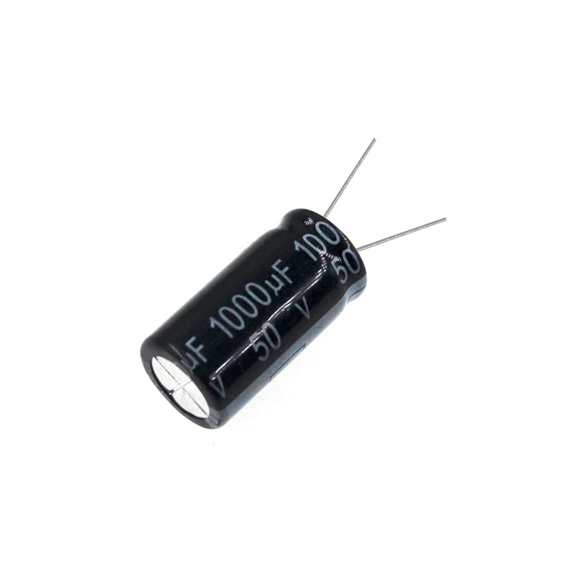 Imagem -02 - Capacitor Eletrolítico de Alumínio Radial 10 Pcs 1000uf 50 v 1000mfd 50volt 13*25 mm 1000mf50v 50v1000mf 50v1000uf 1000uf50v