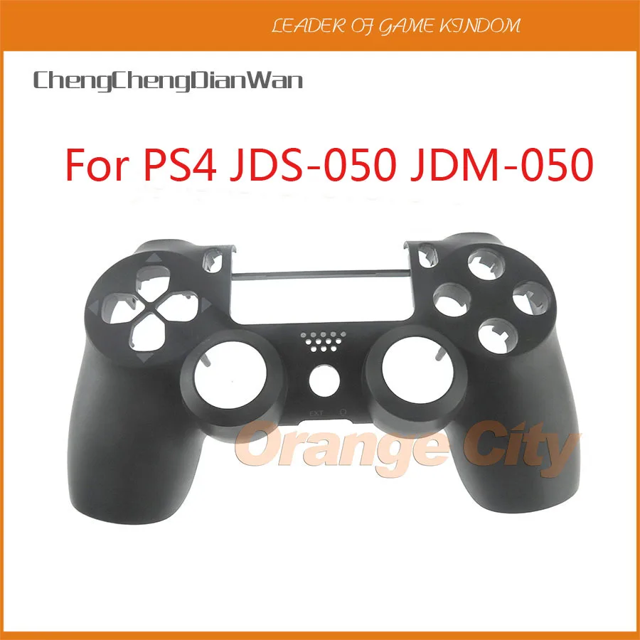 2 buah untuk PS4 jds-050 jdm-050 pengganti depan belakang penutup cangkang Matte Faceplate casing bawah perbaikan untuk PS4 versi terbaru