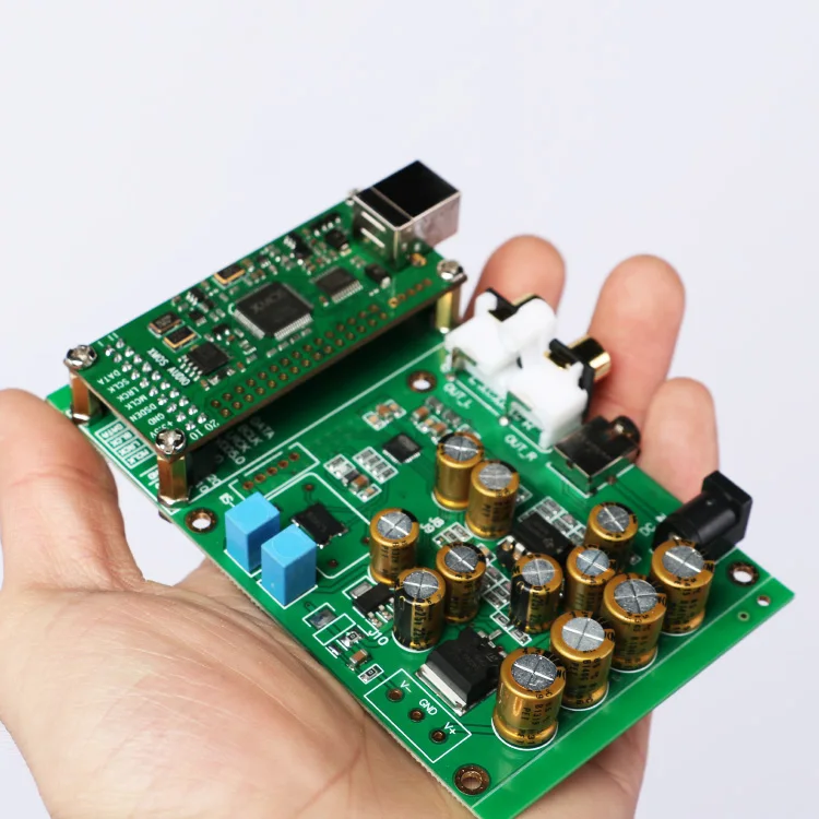 Elite Edition ES9018K2M Fever Xmos I2S Input Decoder Board DAC Board Shen Jinban