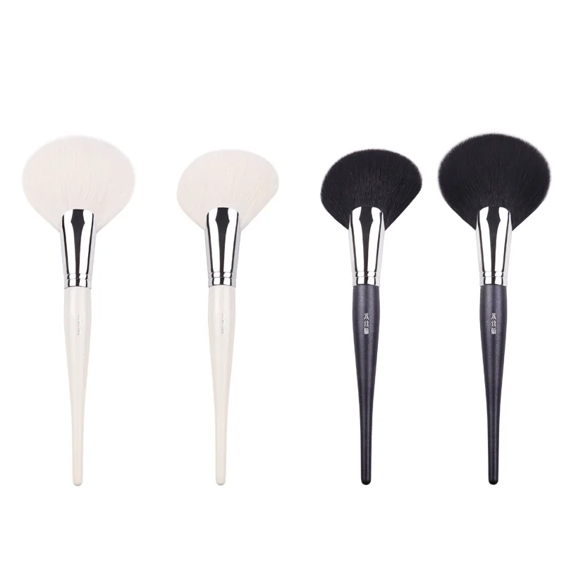 MyDestiny Makeup Brush Big Size Fan Shape Brush High Quality Goat Hair Professional Powder& Highlight& Blush& Contour Brush