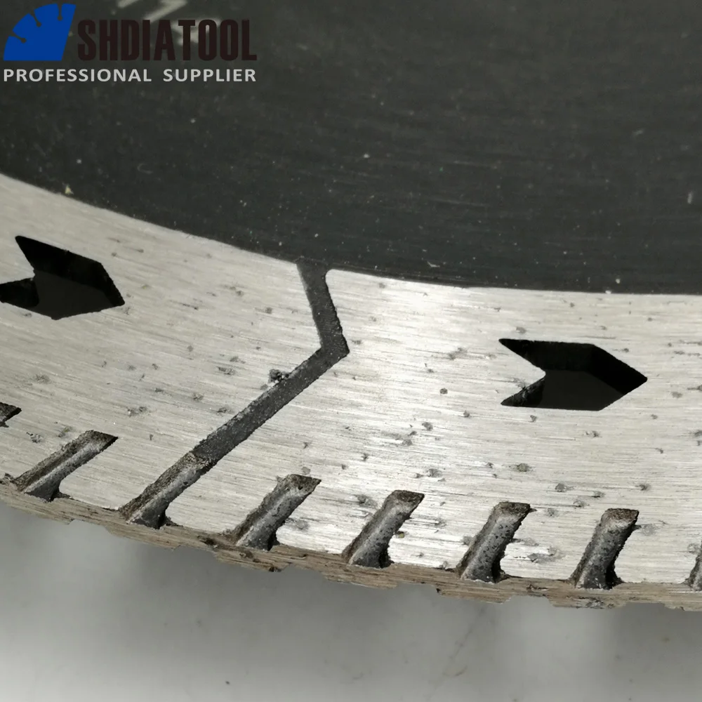 SHDIATOOL 1 قطعة ضياء 9 "/230 مللي متر M14 قاطع ماسي طحن القرص المزدوج شفرة المنشار لقطع طحن شحذ الجرانيت الرخام ملموسة
