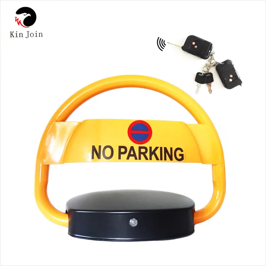 KinJoin Remote Control Automatic Car Parking Space Lock, Car Parking Lock Barrier
