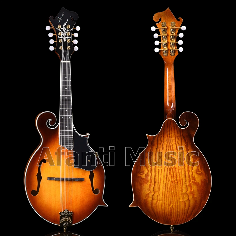 

Afanti Music Super 2022 Series Solid Spruce Top F Mandolin (AMF-605)