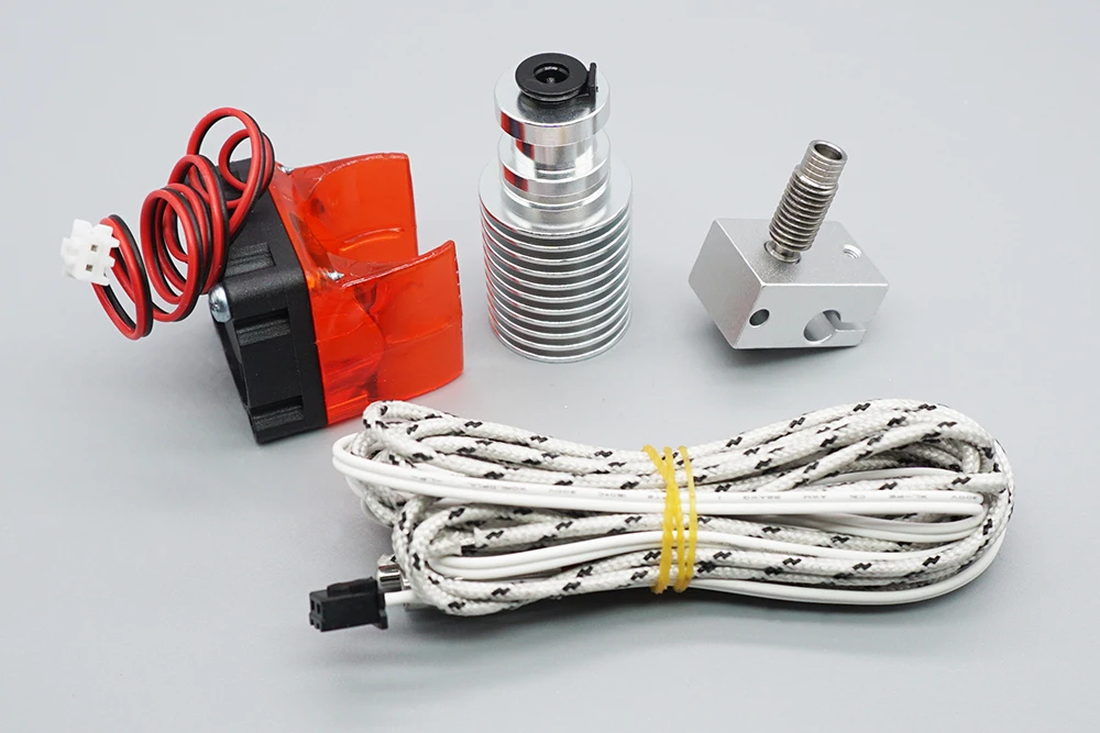 E3D V6 Hotend Kit Ganzmetall Voron Hochtemperatur 300 ° C 0,4/1,75 mm 12 V 24 V J-Kopf-Fernbedienung Proximale Extruder 3D-Druckerteile – Detail 2