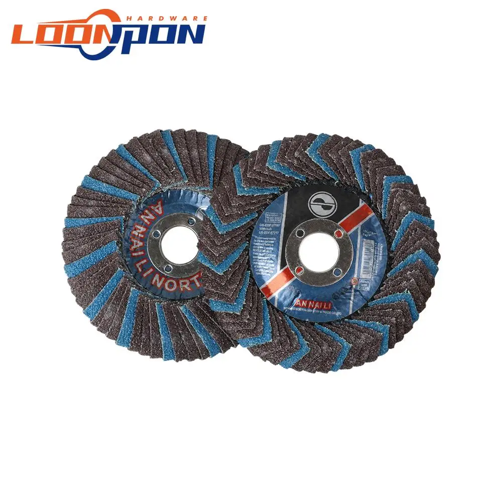 Flap Disc Wheels Grinding Sanding Discs for Metal Rust Removal Wood Polishing Cast Cleaning Abrasive Tools 100mm/125mm