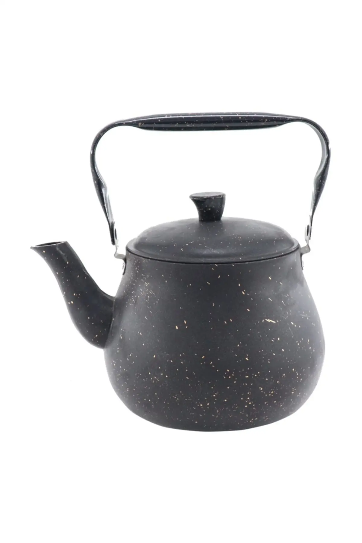 Top Handle 1,5 lt Granite Coating Teapot Black