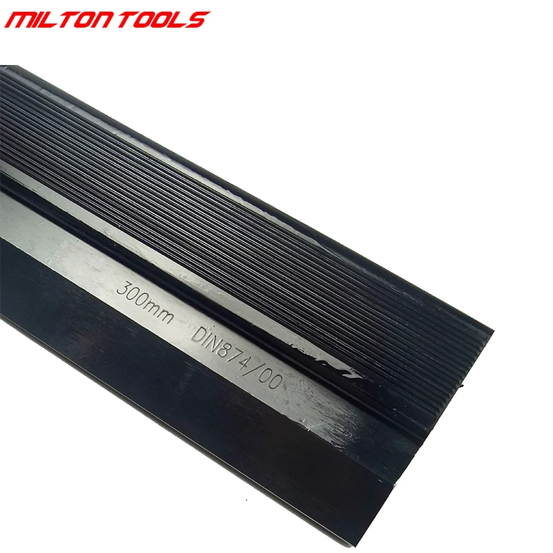 DIN874-00 Stahl-Lineal mit gerader Kante 75/100/125/150/200/300/400mm Präzisions-Nivellierlineal für Werkzeugmaschinen-Arbeitsplattform – Detail 6