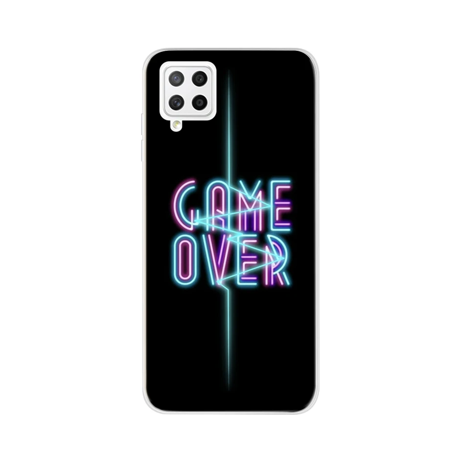 Soft Silicone Case For Samsung Galaxy A22 Case Cute Pattern Clear TPU Phone Back Cover For Samsung A22 4G A 22 SM-A225F Fundas
