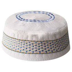 Musulmana Cofano Raso Islamico di Preghiera Hijab Cappelli Mens Cofano Musulmano Ropa Africano Ebraica Yarmulke Tappi Sombrero Pesca Testa Sciarpa