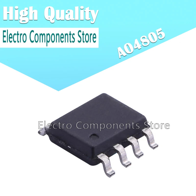 10 Pçs/lote SOP8 AO4805 SMD MOS FET MOS Transistor de Efeito de Campo 4805 IC Chip de Circuito Integrado Dual-Channel P MOSFET
