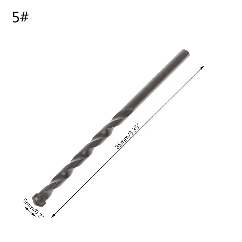 77JA Drill Bit Masonry Tipped Concrete Drilling 4/5/6/8/10mm Power Tool Accessories