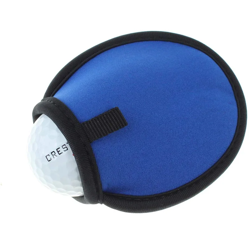 Crestgolf Golf Towel Golf Ball Washer Pocket Pouch Bag Balls Cleaner Golf Accessory Pocket Pouch