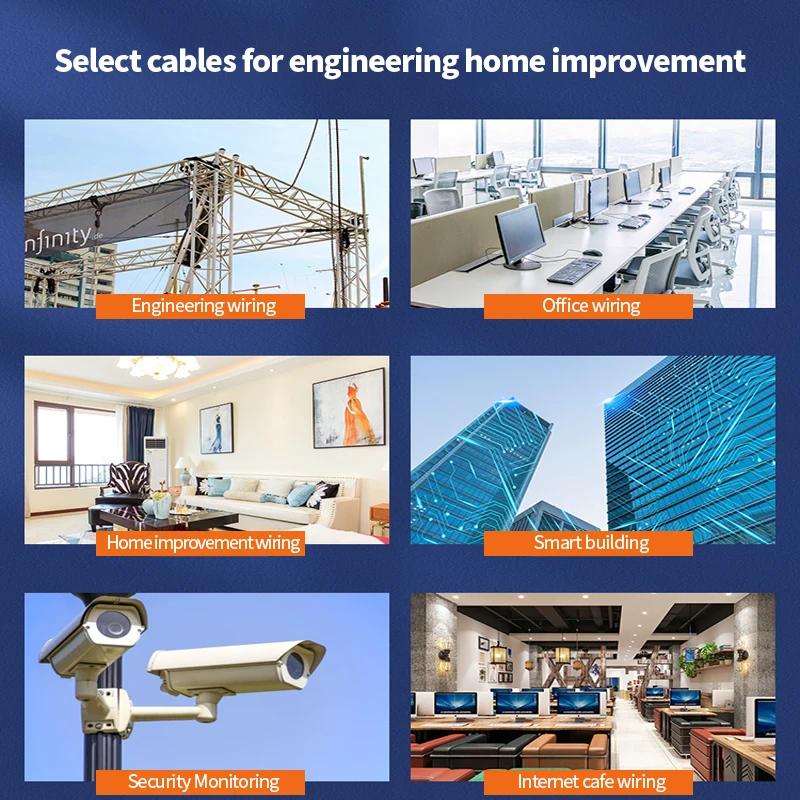 Kabel kabel Ethernet CAT8 40 gb/s 2000MHz kot 8 sieci tarcza internetu przewód Lan do laptopów PS 4 Router RJ45 kabel sieciowy