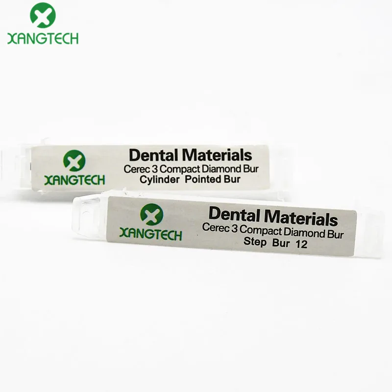 Burs compactos do diamod do laboratório dental para a máquina de trituração do cerec 3